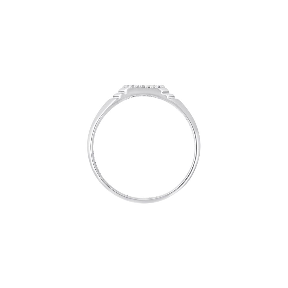 Solid Cluster Diamond Mens Finger Ring-Rings-PRG24K30