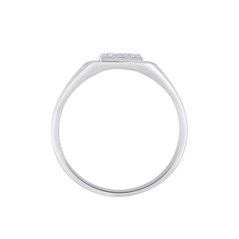 Regal Diamond and Platinum Mens Finger Band-Rings-PRG24K31