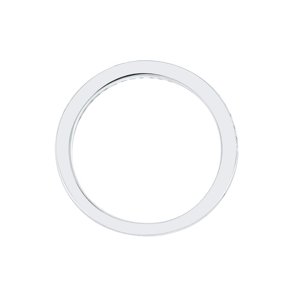 Contemporary Platinum Diamond Ring-Rings-PRG24K45