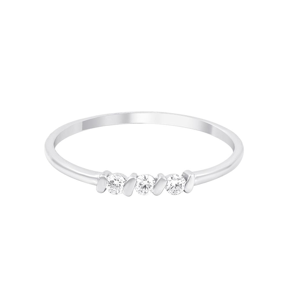 Harmony Blossom Platinum Diamond Ring-Rings-PRG24K80