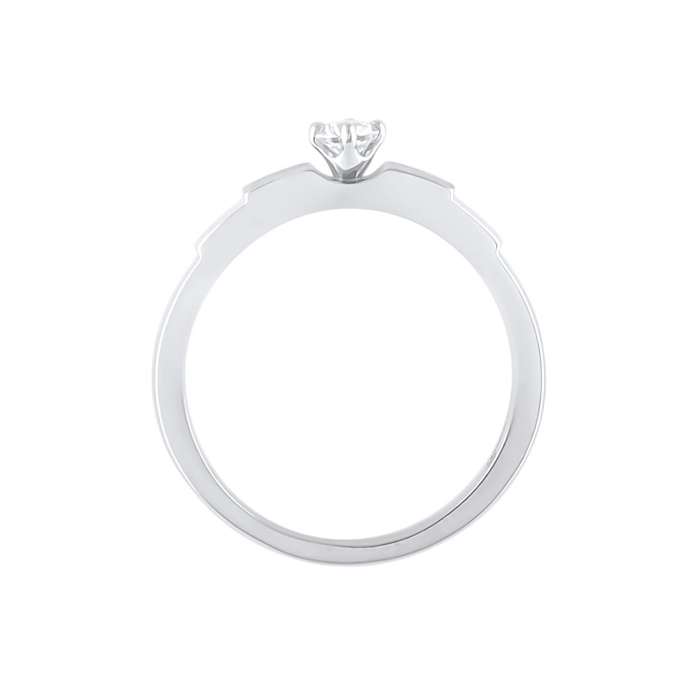 Luxurious Diamond Platinum Ring-Rings-PRG24M04