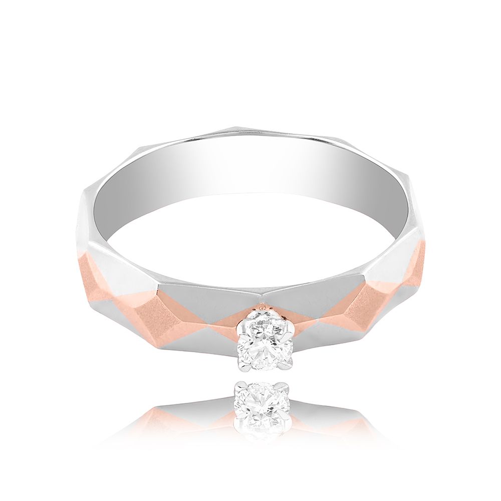 Romance Locked Diamond Ring-Diamond-PRG25K18