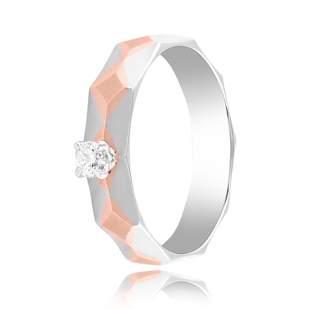 Romance Locked Diamond Ring-Diamond-PRG25K18