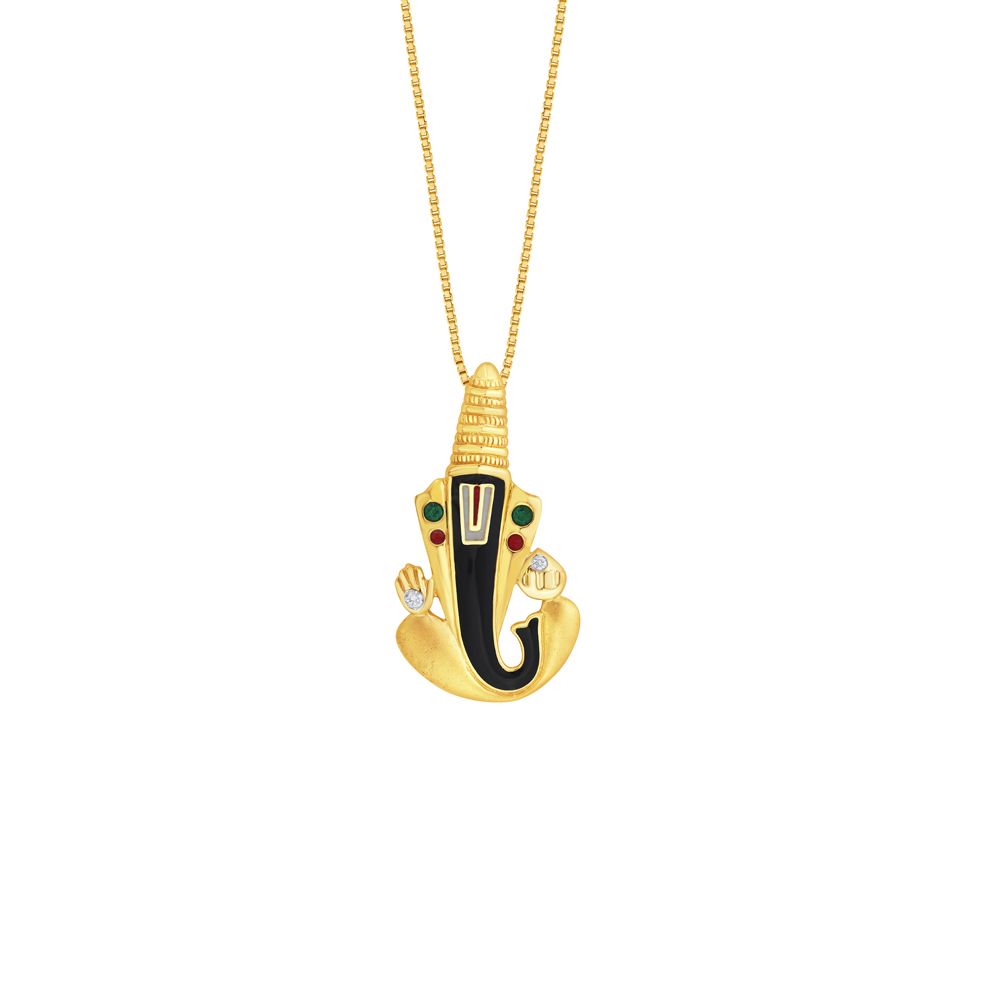 Vignesh Diamond Pendant-Pendants-SSG10004-D300R0B