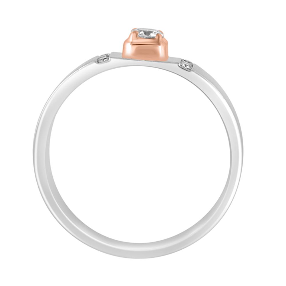 Understated Diamond and Platinum Mens Ring-Rings-WMR23006-D300OPD