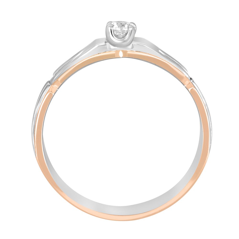 Gracious Diamond Mens Finger Ring  -Rings-WMR23007