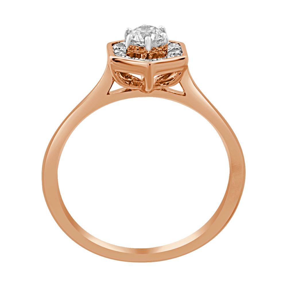 Geometric Patterned Ring with Diamonds-Rings-WRG23001