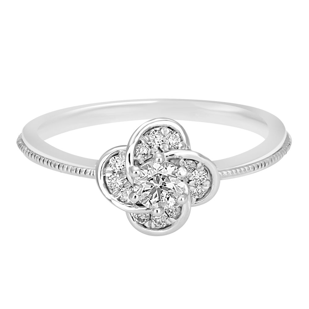 Heavenly Glow Platinum Ring-Rings-WRG23004