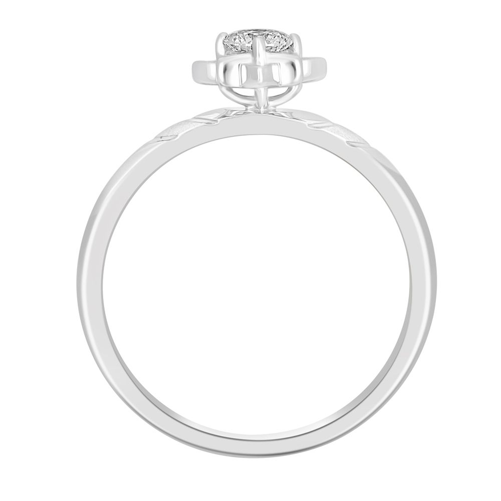 Dazzling 950Pt Platinum Finger Ring-Rings-WRG23008