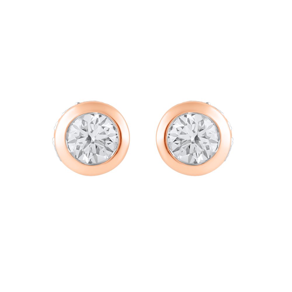 Casual Diamond Embellished Studs-Earrings-YER24I03-D400X0B