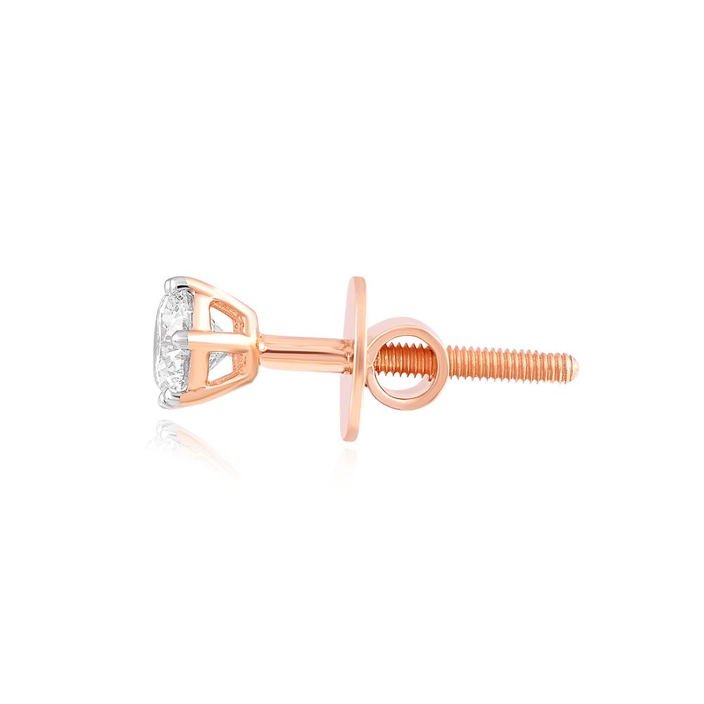 Timeless Solitaire Stud Earrings-Earrings-YER25I02-D300X3B