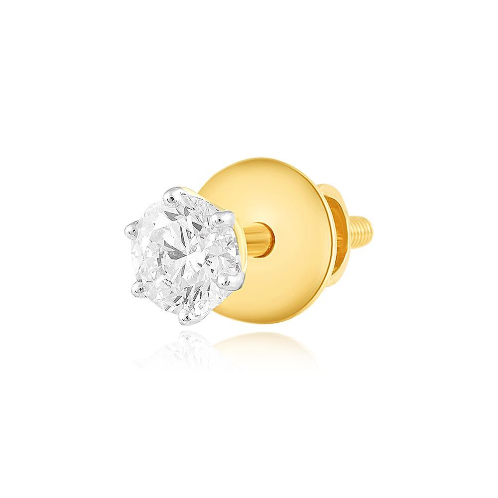 Elegant Timeless Solitaire Earrings-Earrings-YER25I05-D300R3B