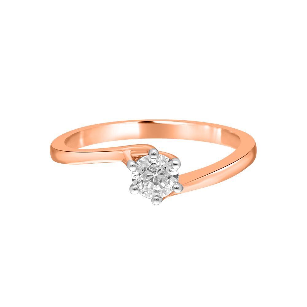 Stunning Rose Gold Ring-Rings-YRG19001