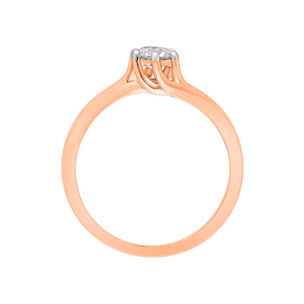Stunning Rose Gold Ring-Rings-YRG19001