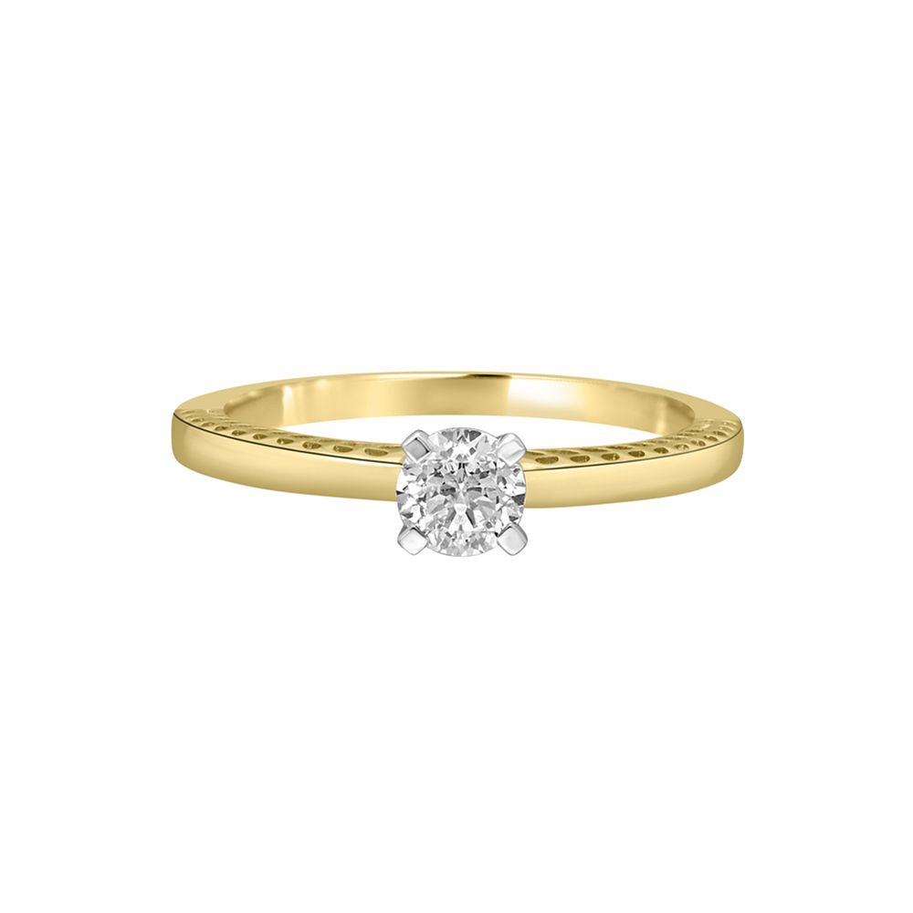 Diamond Solitaire Ring-Rings-YRG19003