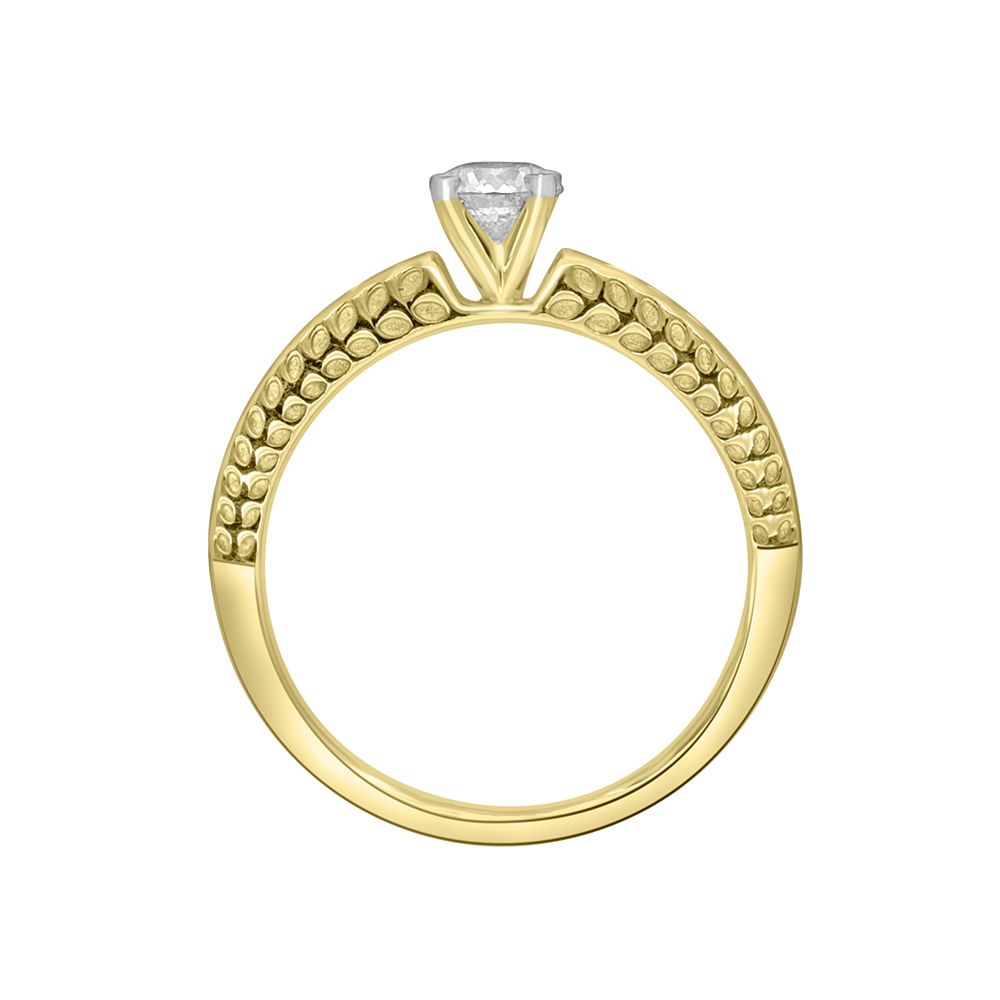 Diamond Solitaire Ring-Rings-YRG19003