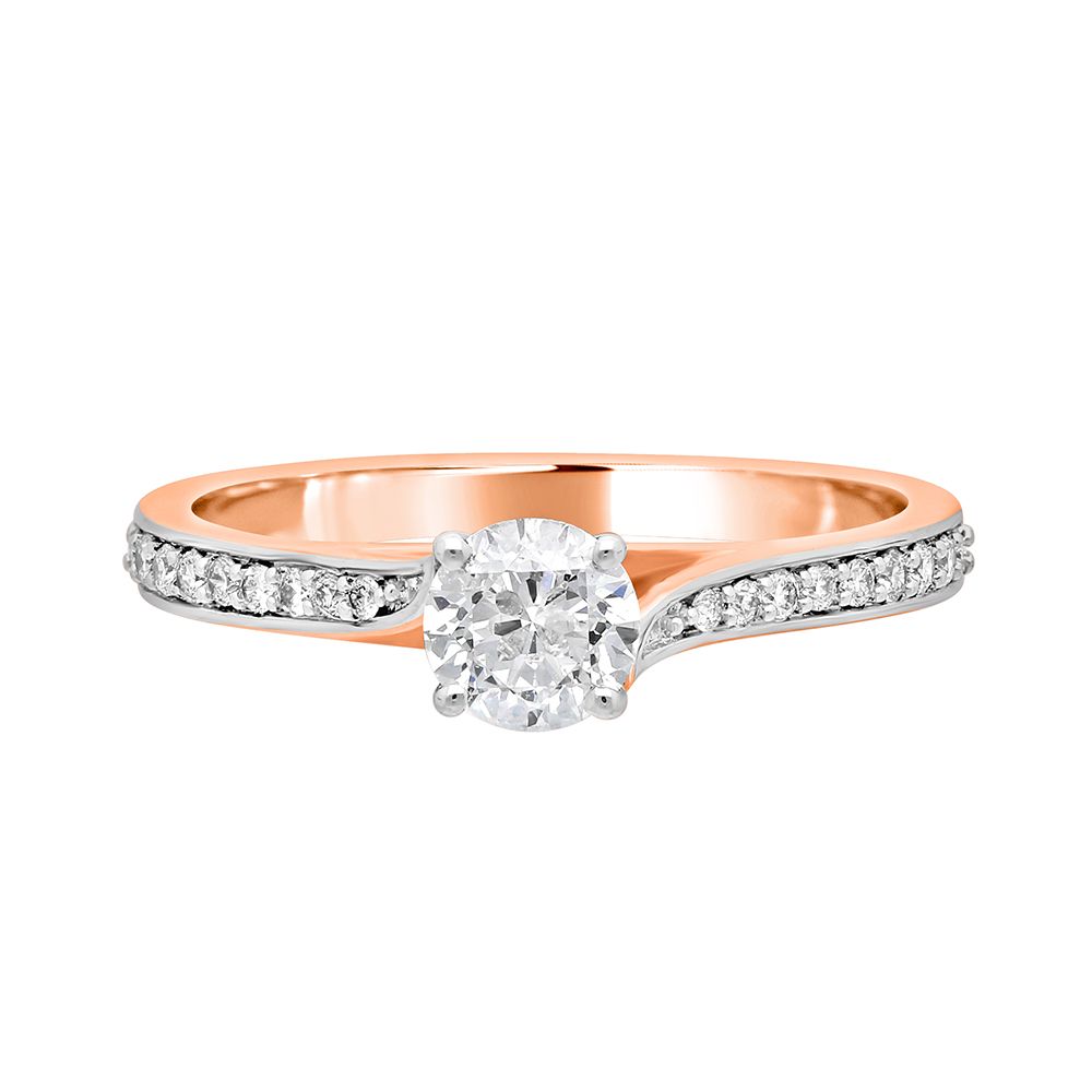 Diamond Circled Finger Ring-Rings-YRG19013