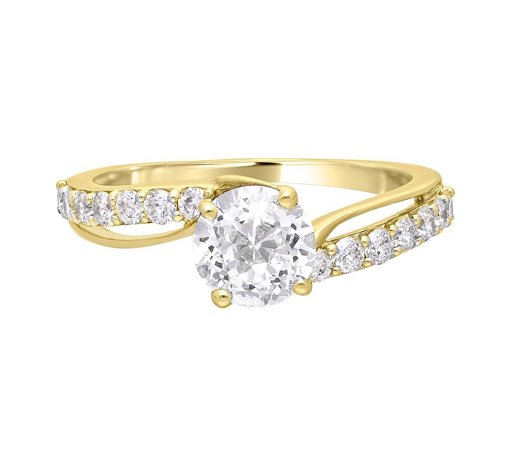 Charming Diamond Solitaire-Rings-YRG19034