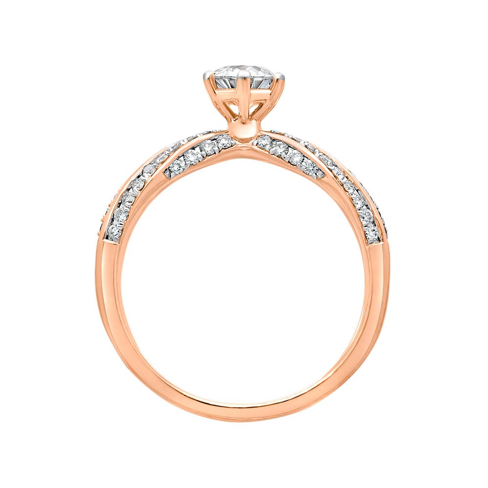Sparkling Diamond Ring-Rings-YRG23006