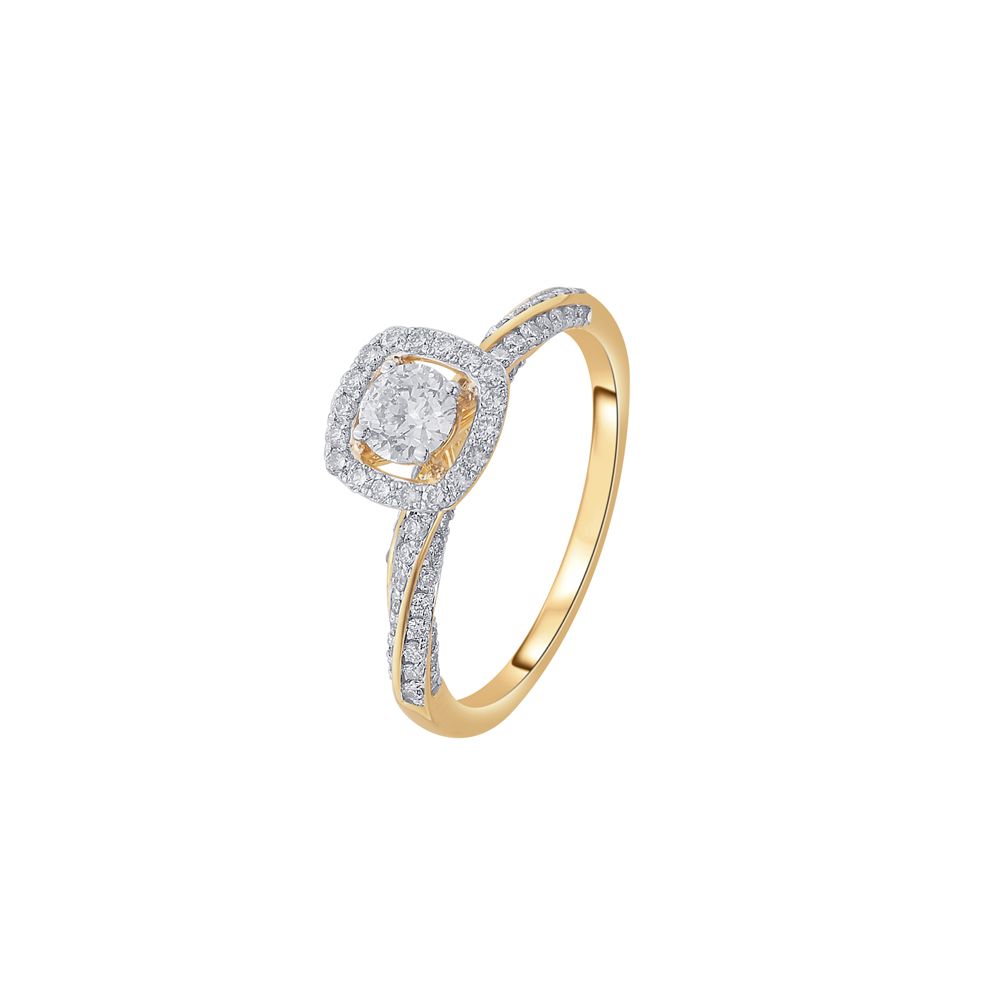 Gorgeous Diamond Finger Ring-Rings-YRG23008