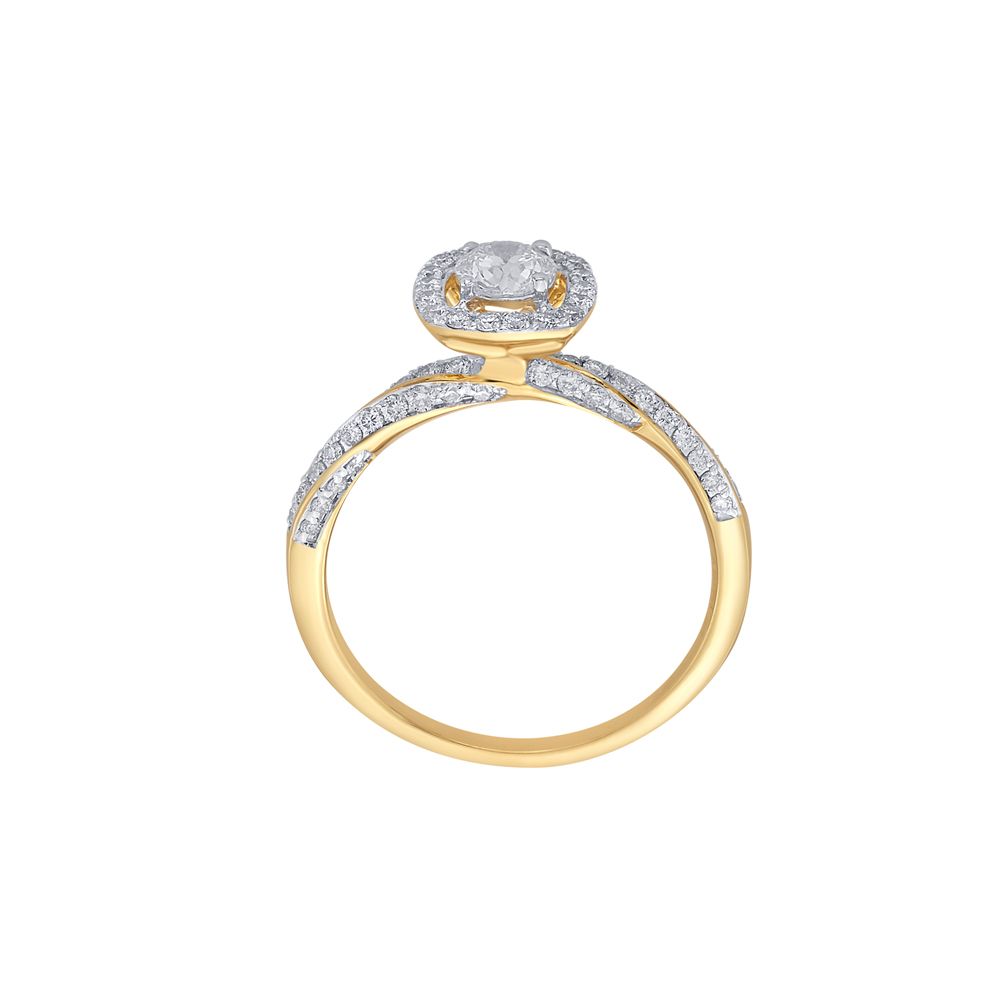 Gorgeous Diamond Finger Ring-Rings-YRG23008