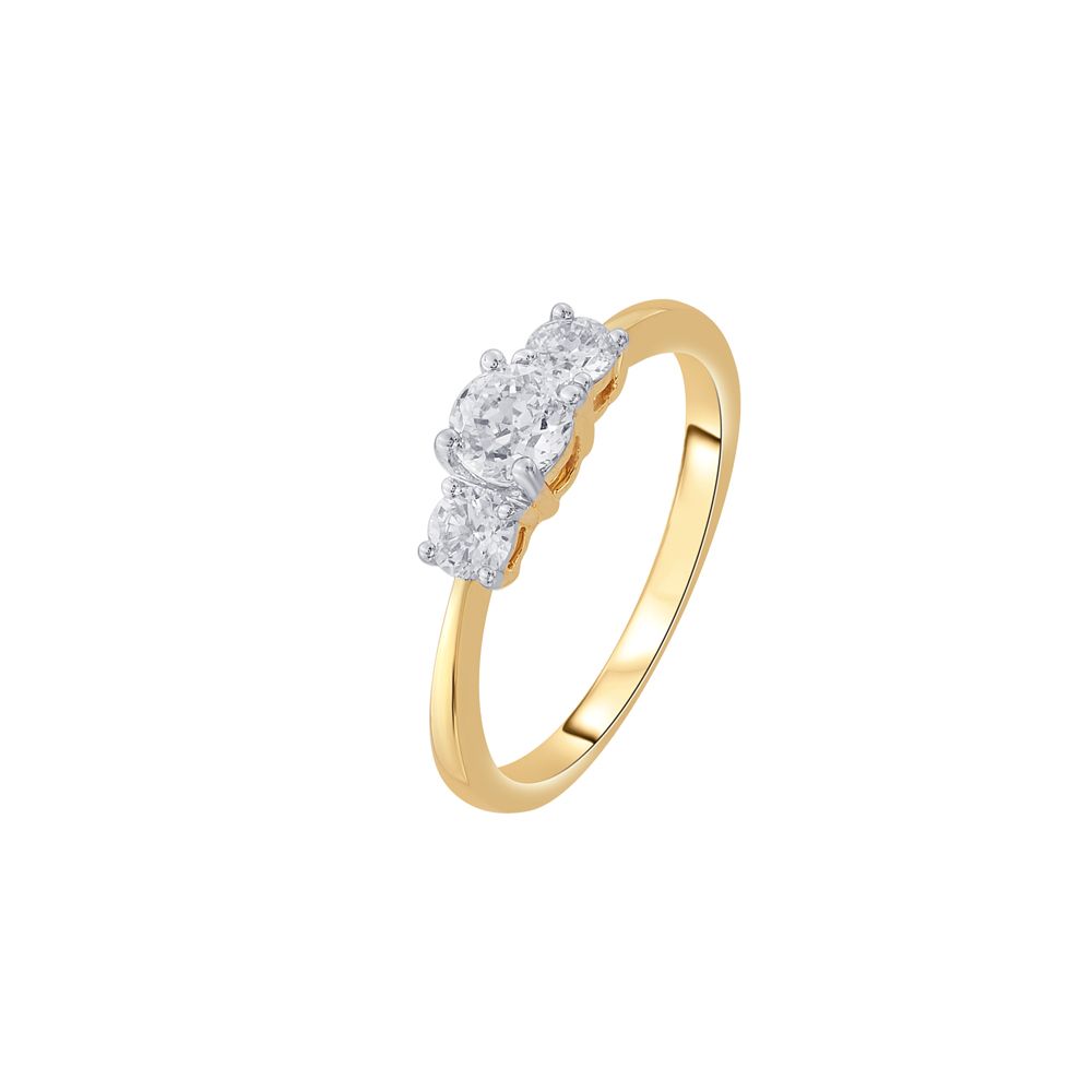 Gorgeous Diamond Finger Ring-Rings-YRG23012
