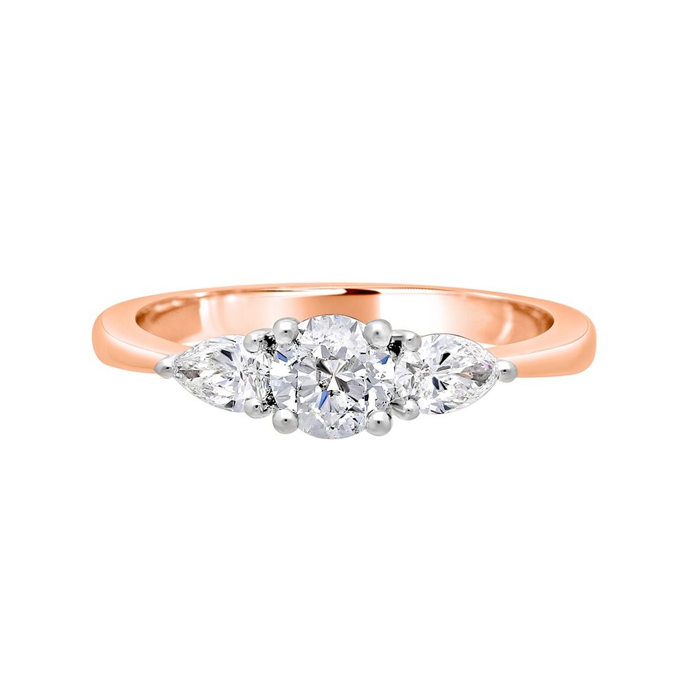 Shimmery Diamond Finger Ring-Rings-YRG23013