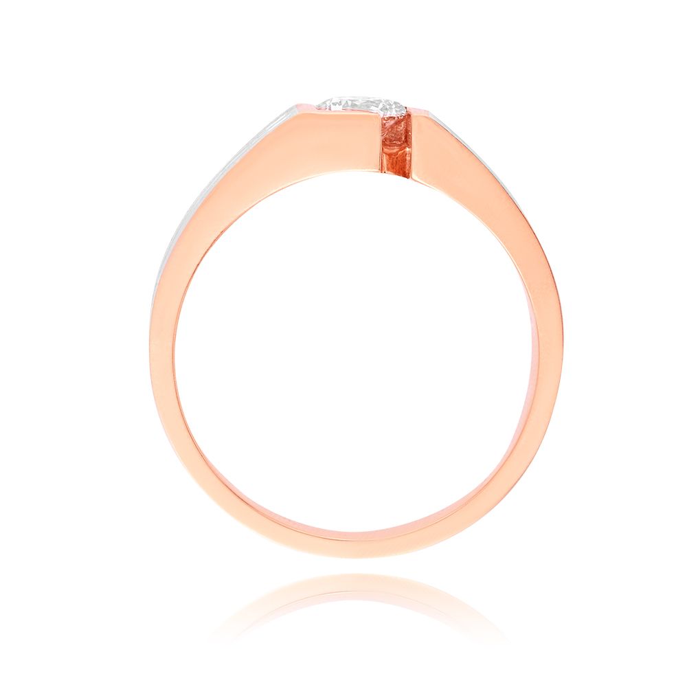 Timeless Elegance Solitaire Ring-Rings-YRG25K04