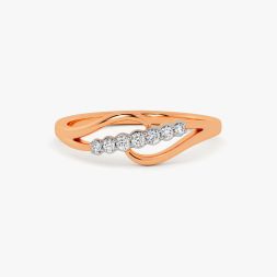 Timeless Swirl Diamond Ring alternate view 1