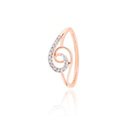 Classic Spiral Diamond Ring alternate view 1