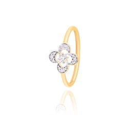 Sharking Petals Diamond Ring alternate view 1