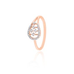 Minimal Diamond Ring alternate view 1