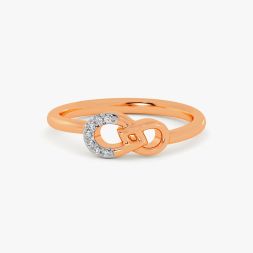 Gleaming Diamond Finger Ring alternate view 1