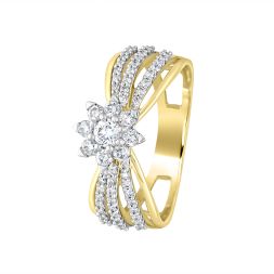 Breathtaking Diamond Ring In Rose Gold alternate view 1