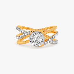 Constellation Ring in 18KT Yellow Gold alternate view 1