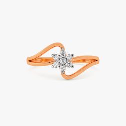 Round Diamond Finger Ring alternate view 1