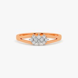 Luminous Diamond Rose Gold Ring alternate view 1