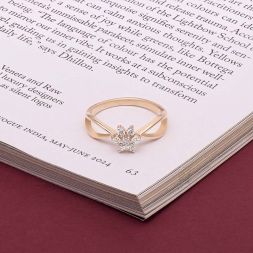 Star Spangled Diamond Finger Ring alternate view 1
