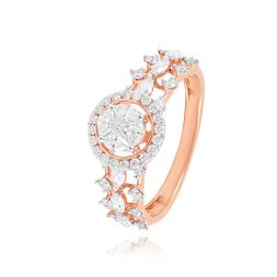 Spark Classic 18KT Rose Gold Diamond Ring alternate view 1