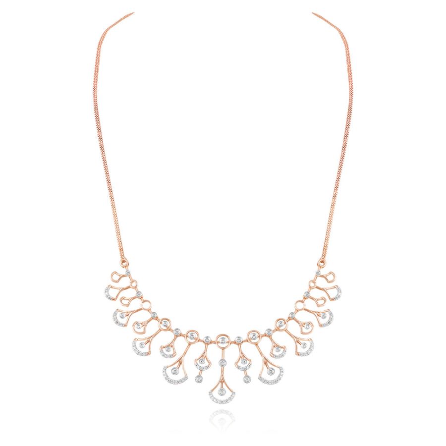Statement Diamond Astra Necklace