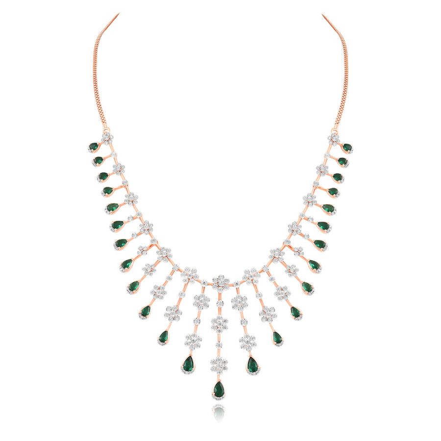 Blossom Radiance Floral Necklace