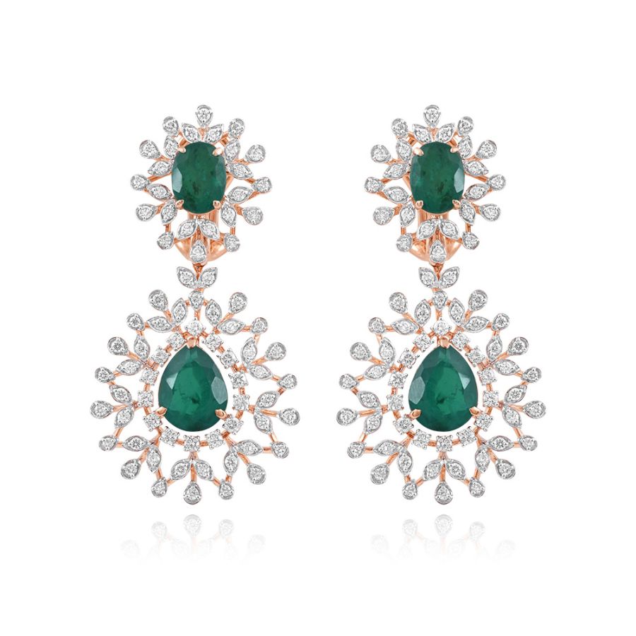 Charm and Grace Diamond Earrings
