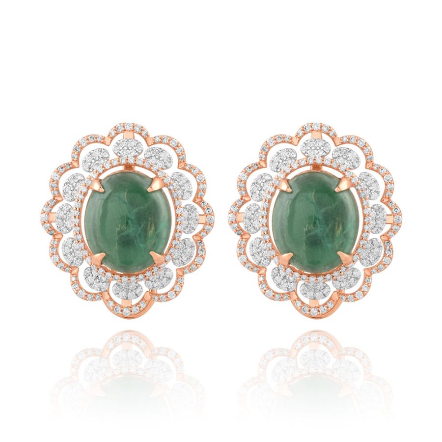 Elegant Bridal Diamond Earrings