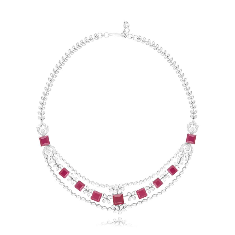 Queens Pride Diamond Necklace