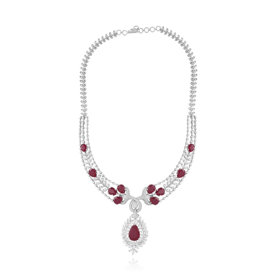 Love Drop Diamond Necklace