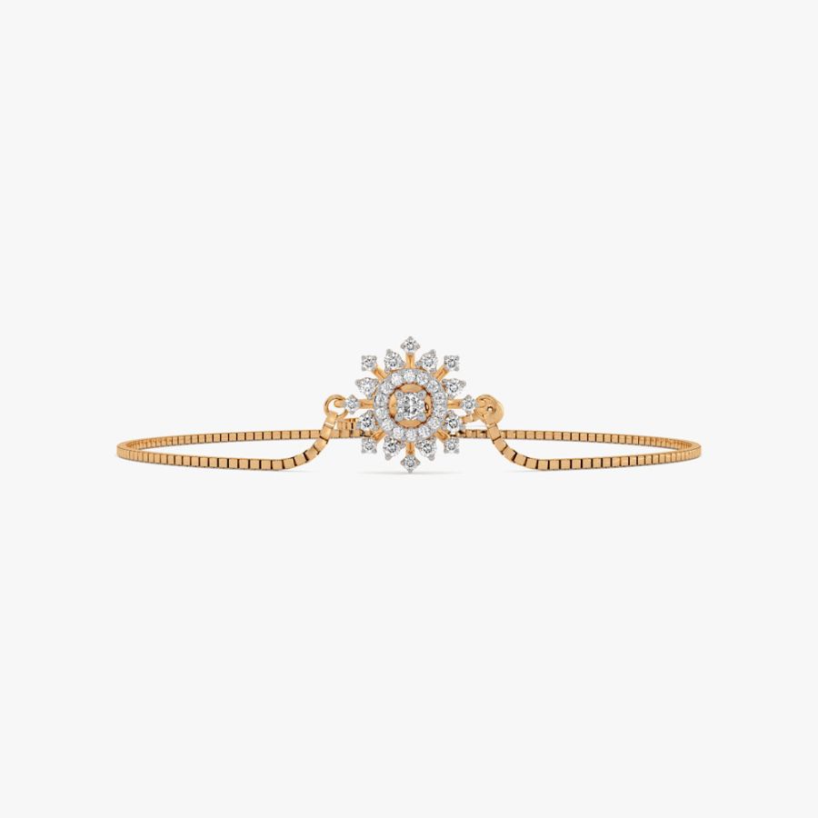 Filigree Bracelet in 18KT Yellow Gold