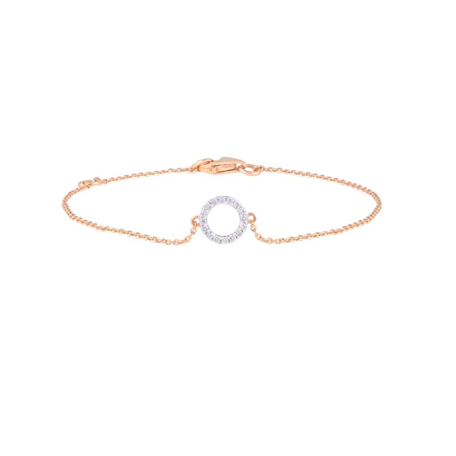 Geometric Design Diamond Bracelet