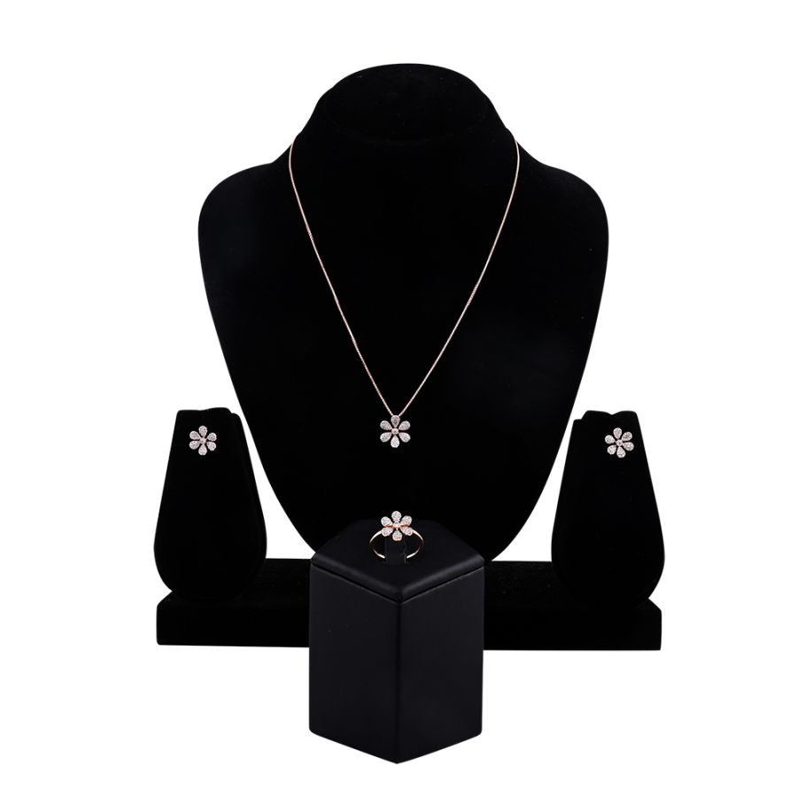 Blossom Diamond Jewellery Set