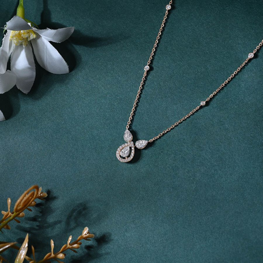 Dazzling Diamond Desired Necklace