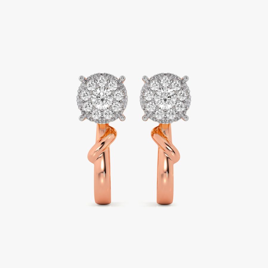 Stylish Diamond Earrings